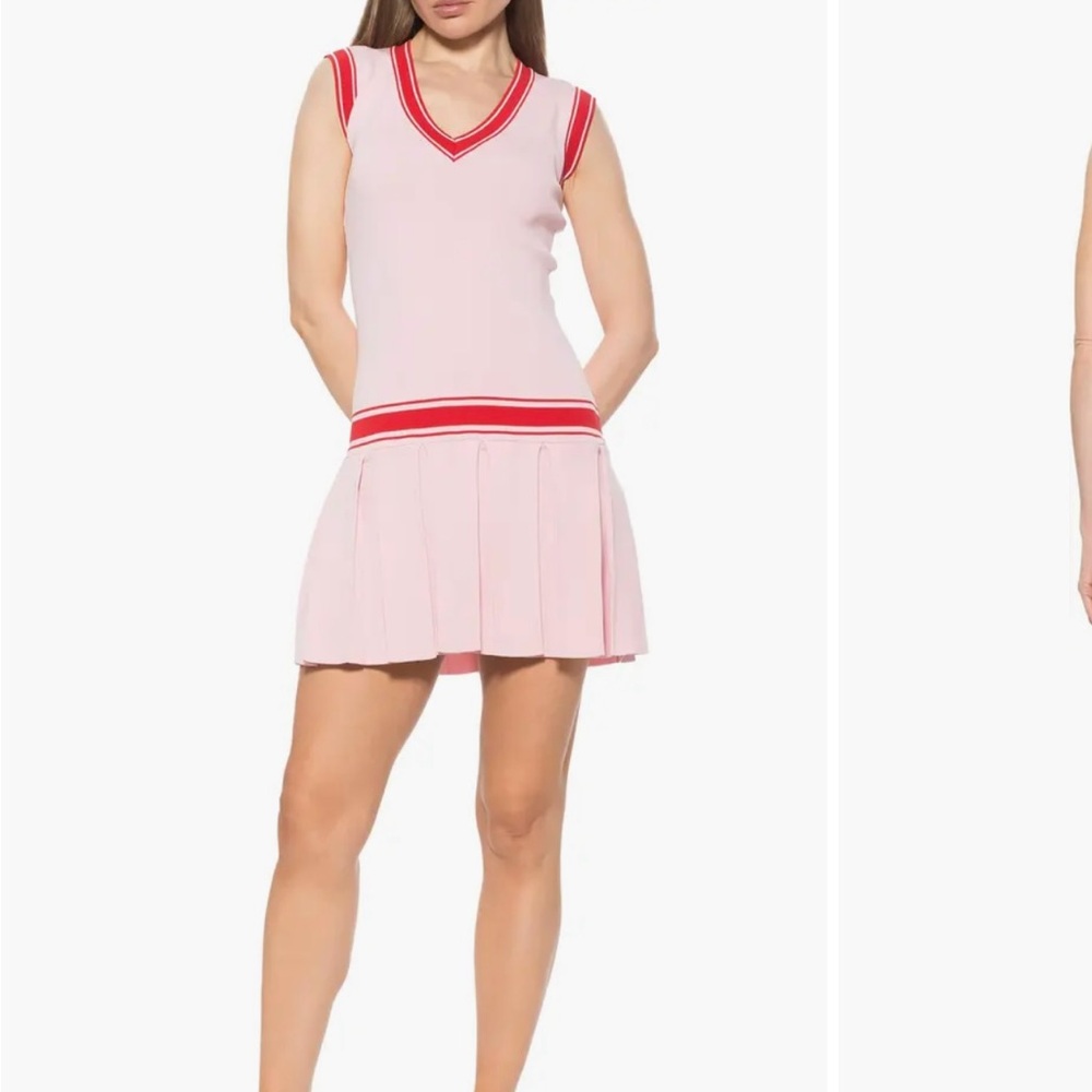 Alexia Admor Knit Drop Waist Dress